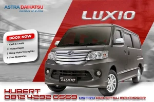 Melayani Cash & Kredit All-Type Mobil Daihatu. Diskon Paling Besar, Angsuran Super Ringan, Banyak Hadiah Menarik, Ready Stock. Pengajuan secara kredit dapat melalui Mitra Finance kami tentunya dengan Down Payment Rendah dan Angsuran Terjangkau. Harga yang tertera belum masuk promo diskon atau cashback yang tersedia, dan harga tersebut dapat berubah kapan saja, Kami juga memberikan ulasan spesifikasi dan harga dari setiap produk Daihatsu Makassar, seperti Xenia, Sigra, Ayla, Rocky, Gran max, Terios, Luxio dan masih banyak lagi. Segera Hubungi & rekomendasikan Marketing kami pada Website ini, dapatkan info promo dan info terbaru seputar Mobil Astra Daihatsu Makassar